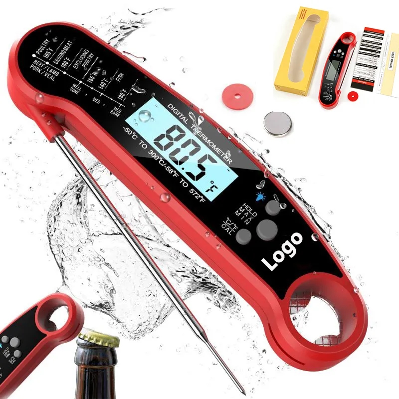 Instant Read Food Thermometer Waterproof 3