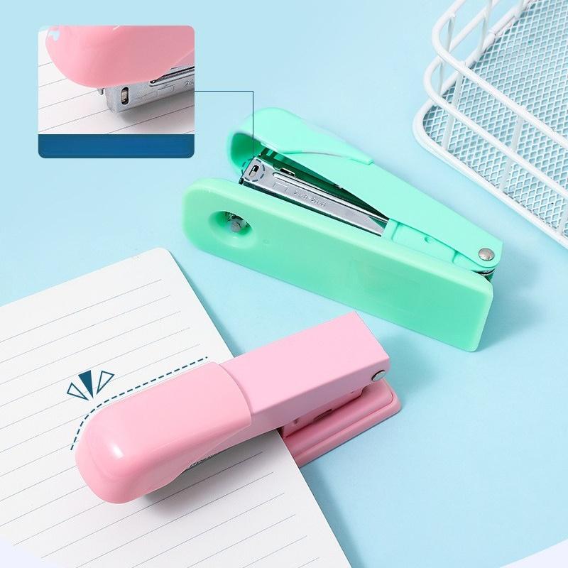 Mini Manual Desktop One Finger Stapler 5