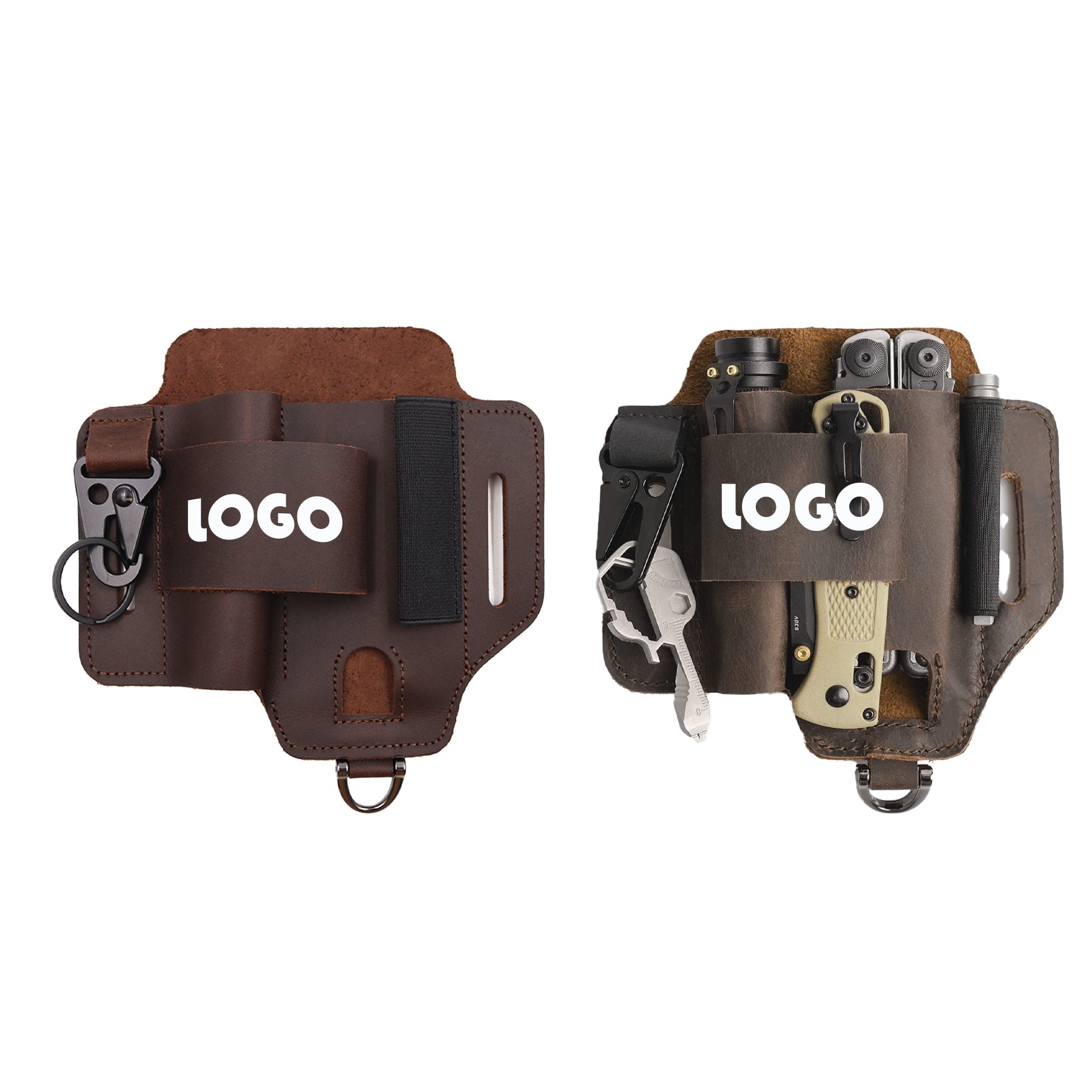 Portable Multi-functional Leather Tool Pack