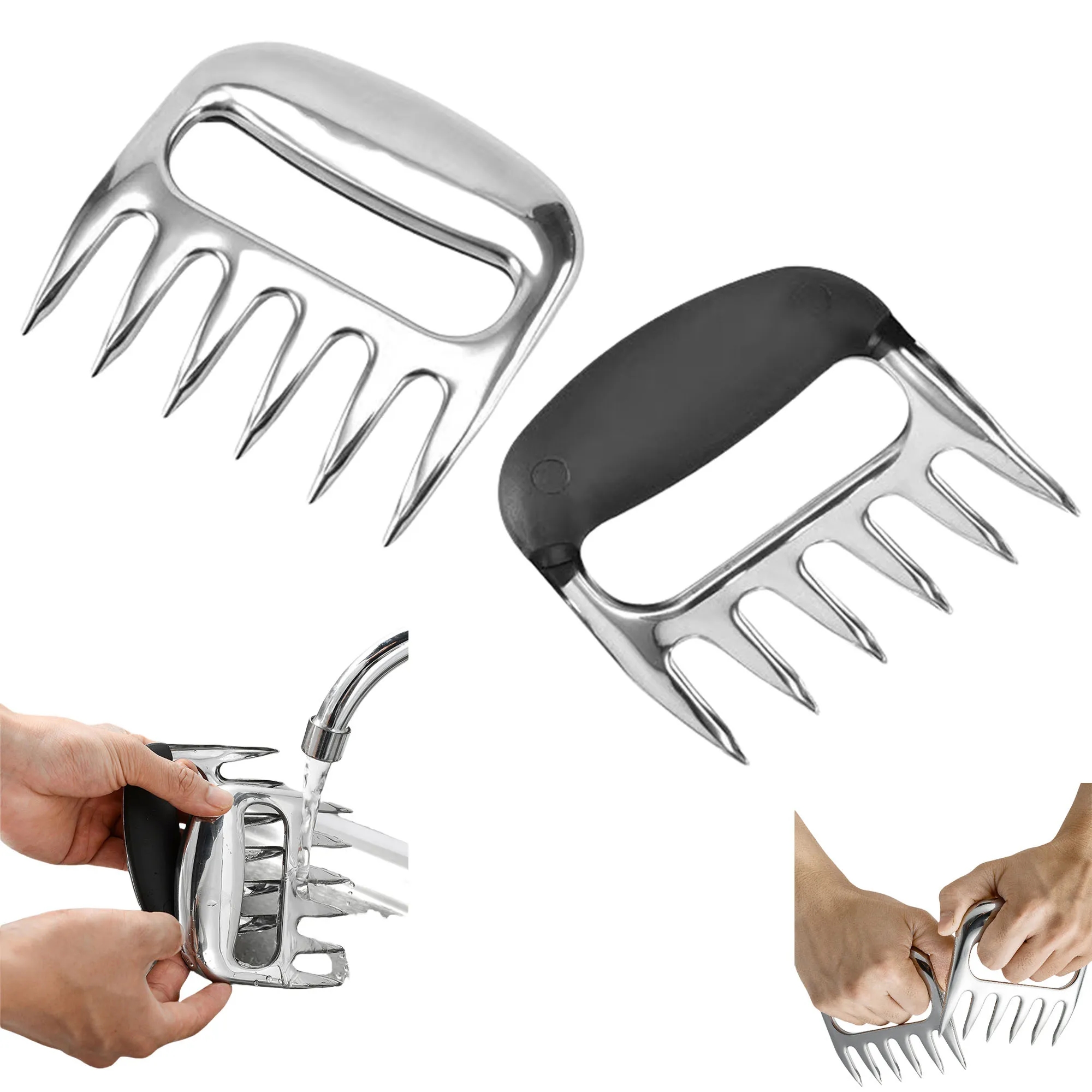Stainless Steel BBQ Shredding Claws 6