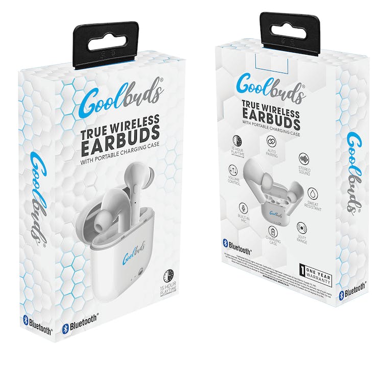 Coolbuds Wireless Earbuds - White 1