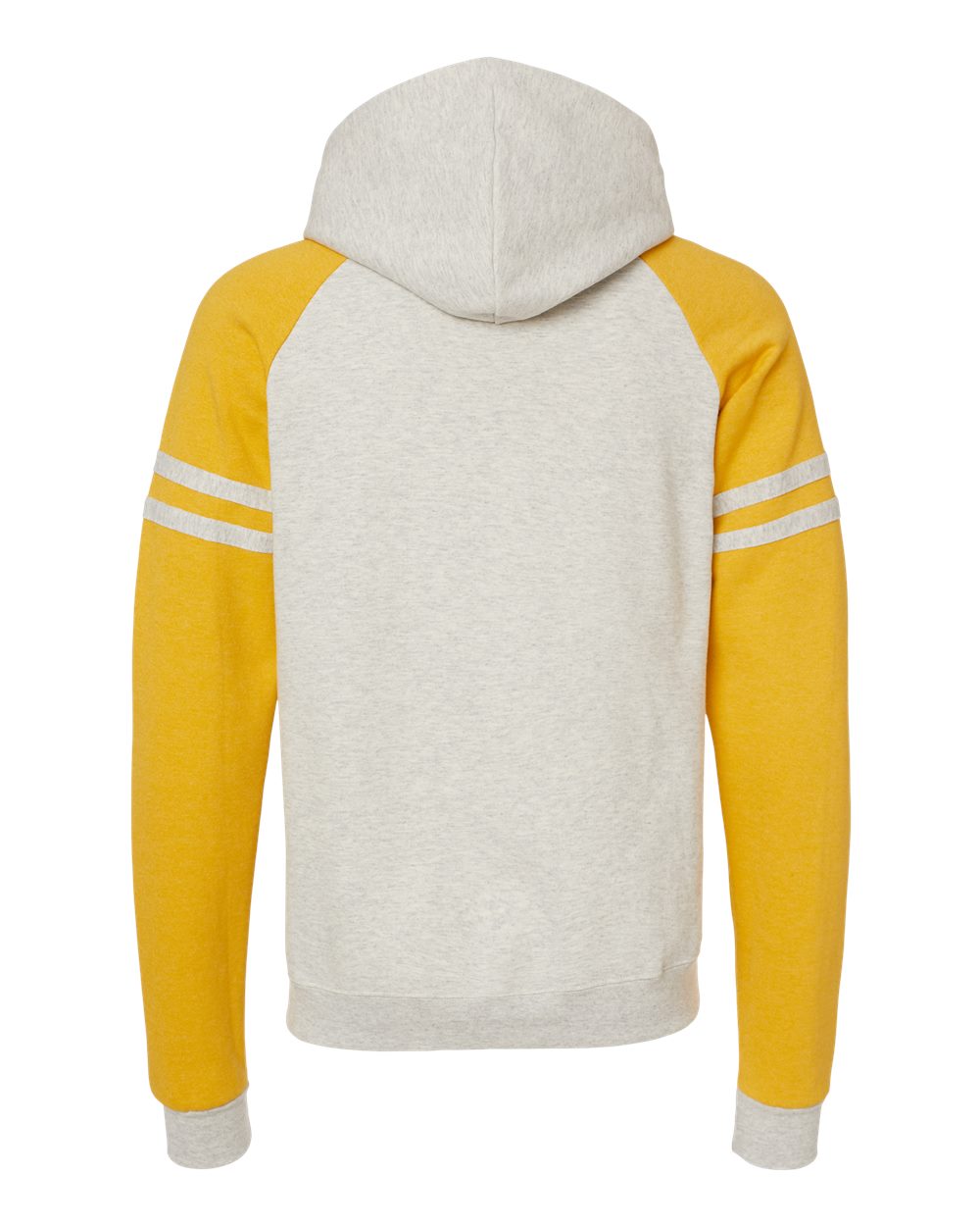 Unisex Nublend® Varsity Colorblocked Raglan Hooded Sweatshirt - 97CR 11