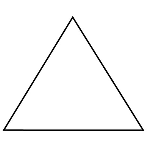 Magnet - Triangle - Full Color 1