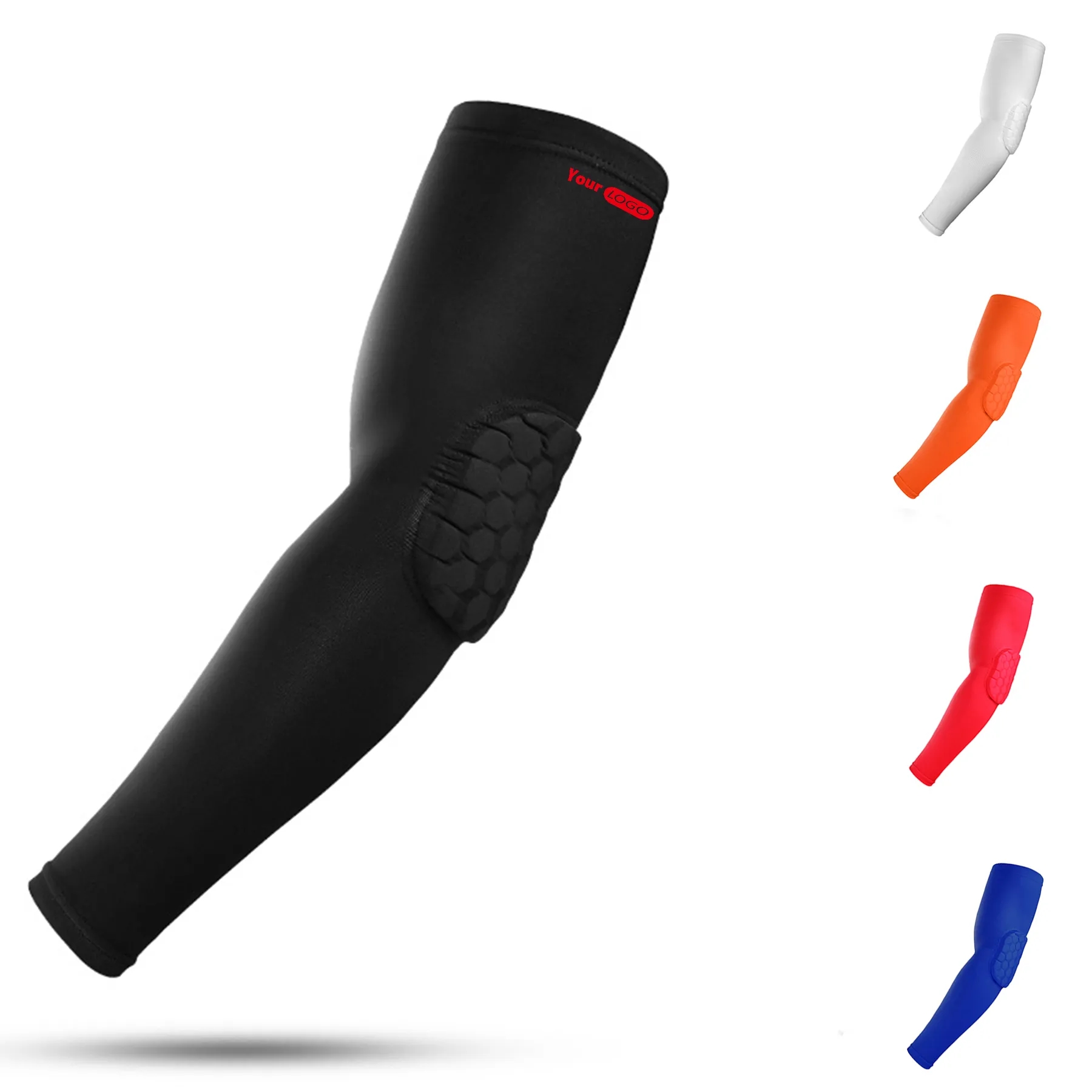 Cotton Outdoor Honeycomb Anti-Fall Sports Arm Guards 9