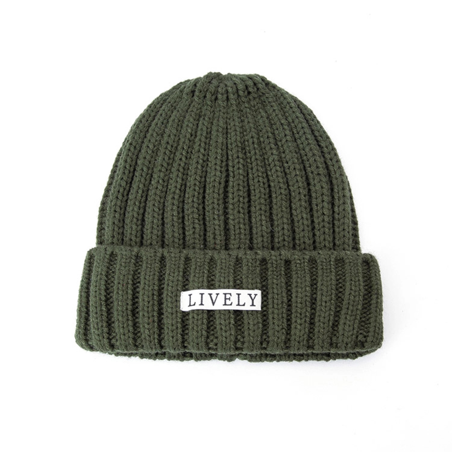 Patch Winter Knit Beanie 10