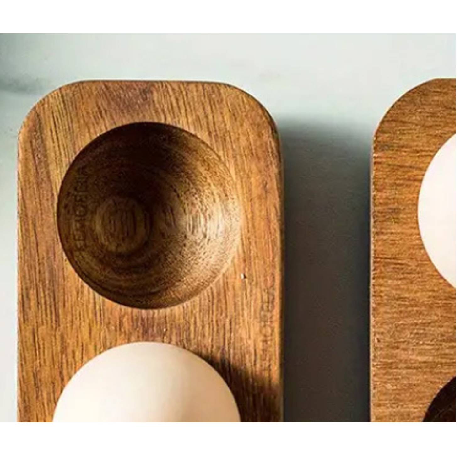 Solid wood Mini Egg Tray 4