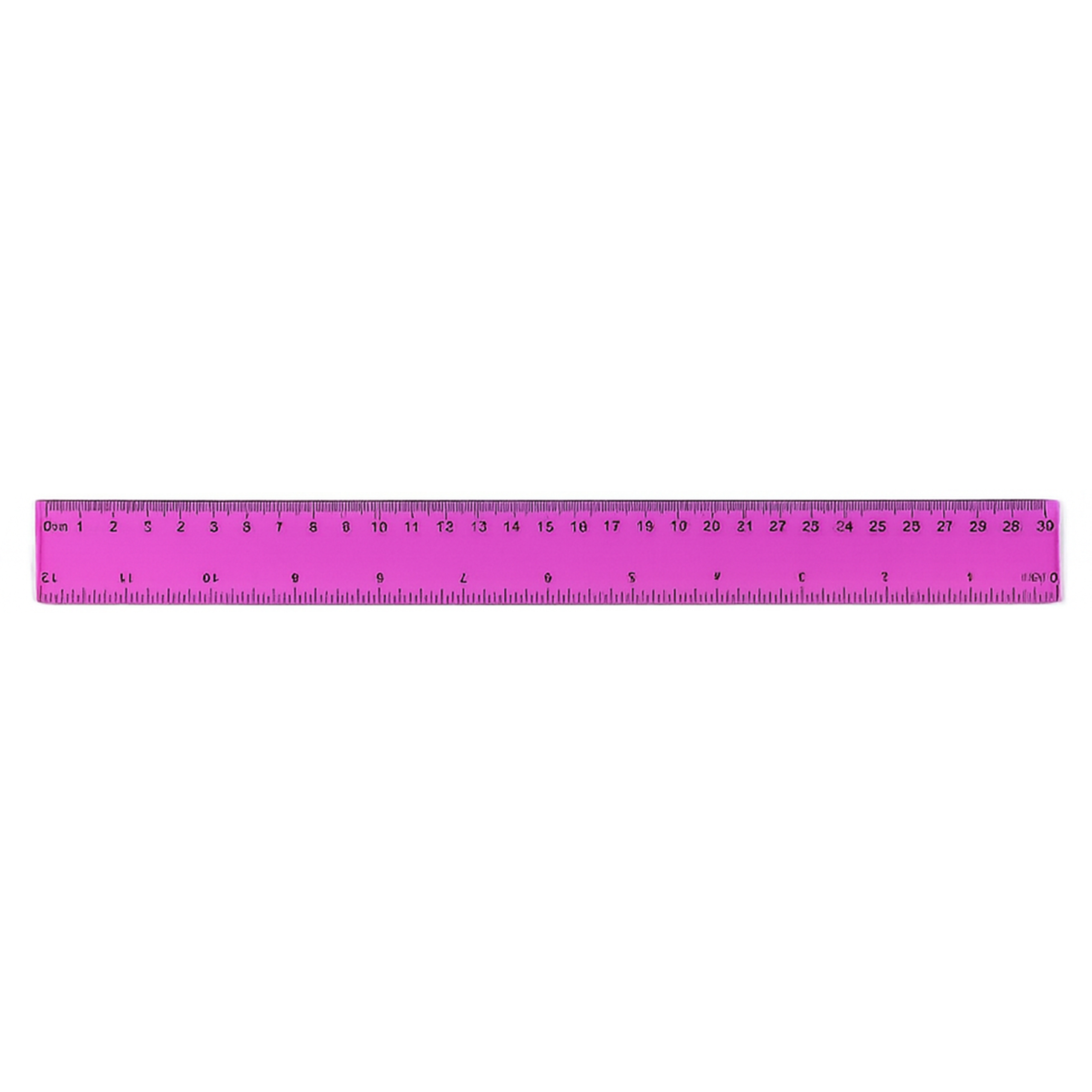 Colorful Plastic 12 Inch Ruler 2