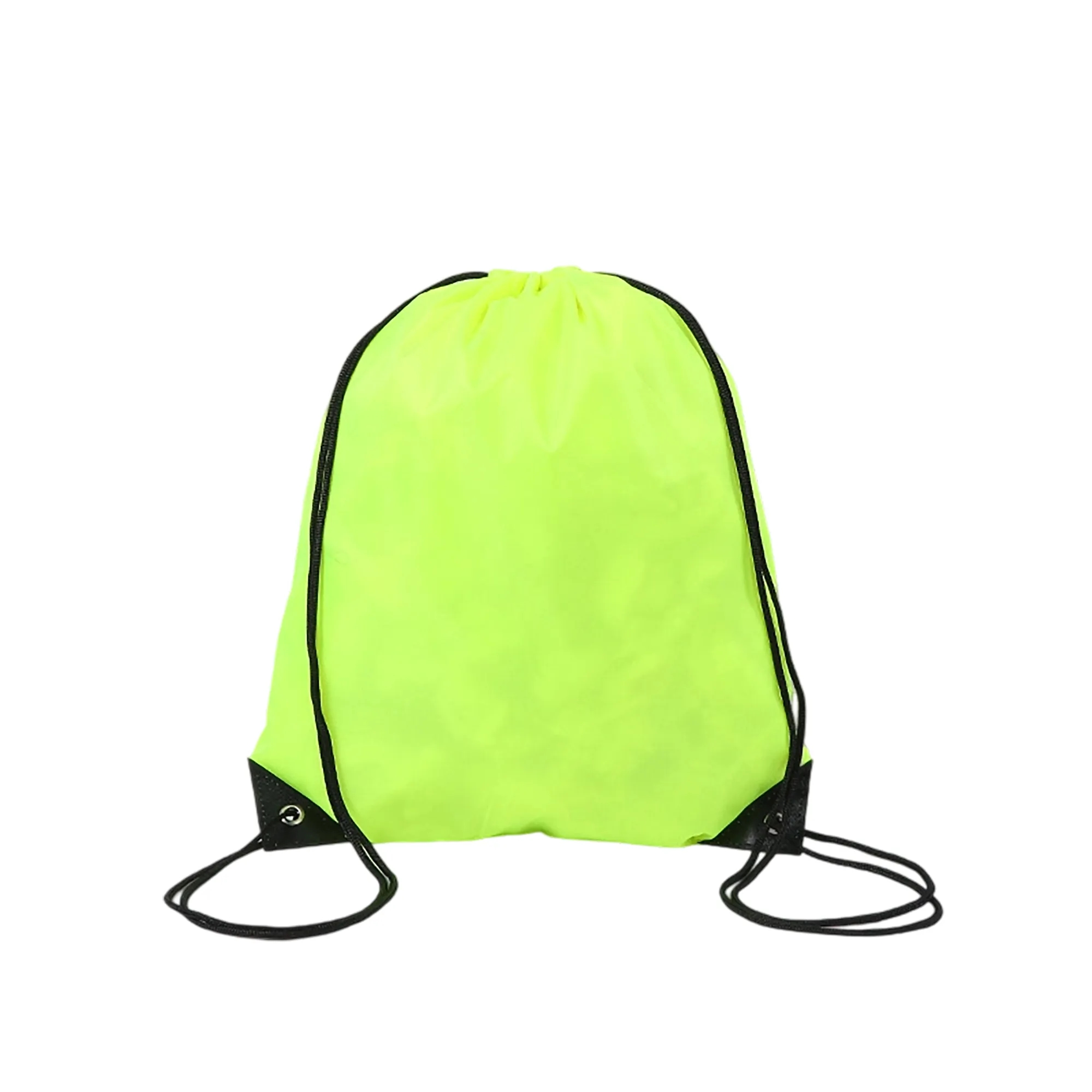 Reinforced Polyester Drawstring Backpack 13x17 11