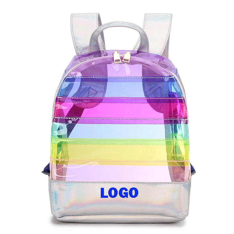 Multicolor Rainbow Mini Backpacks 7