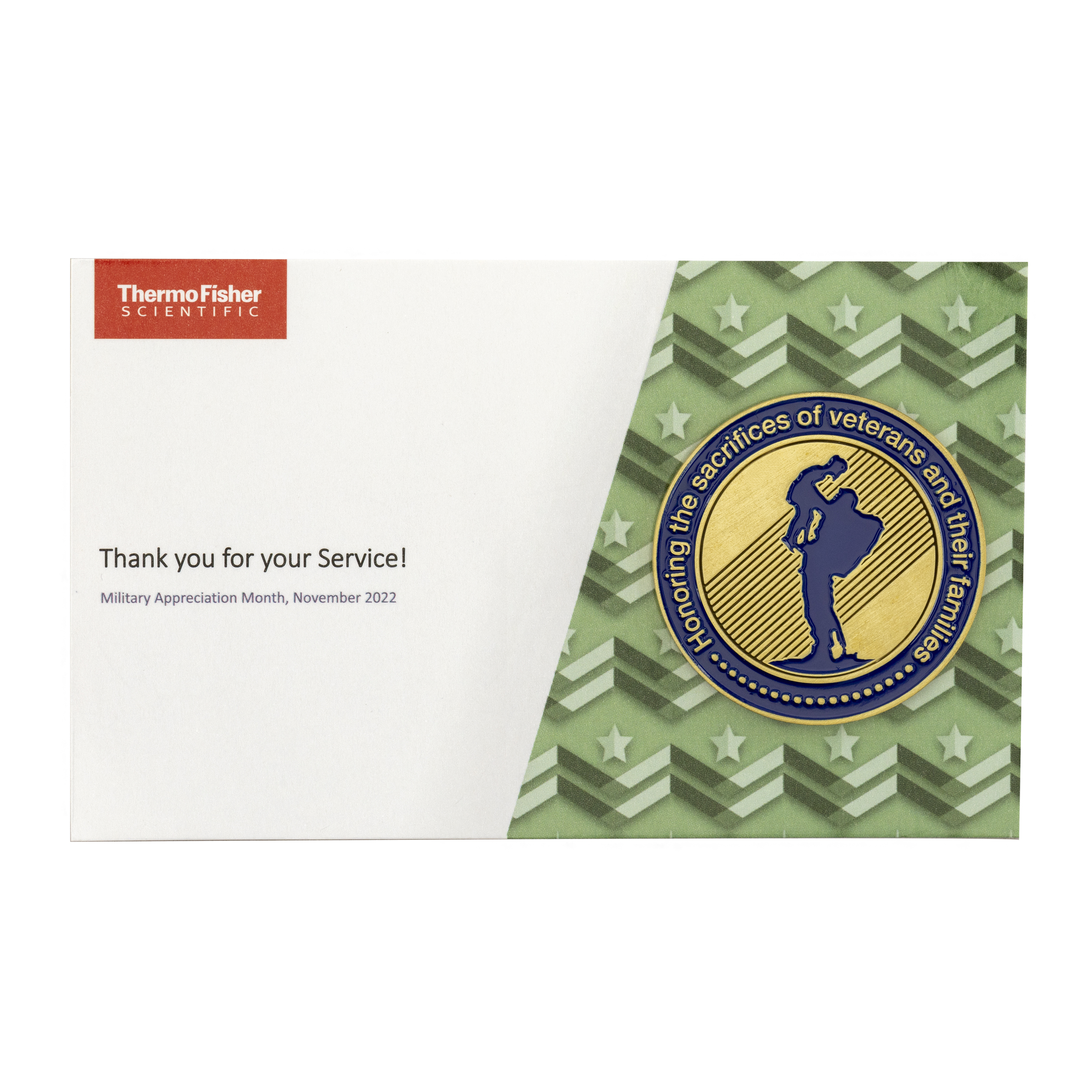 Custom Challenge Coin Presentation Cards 2