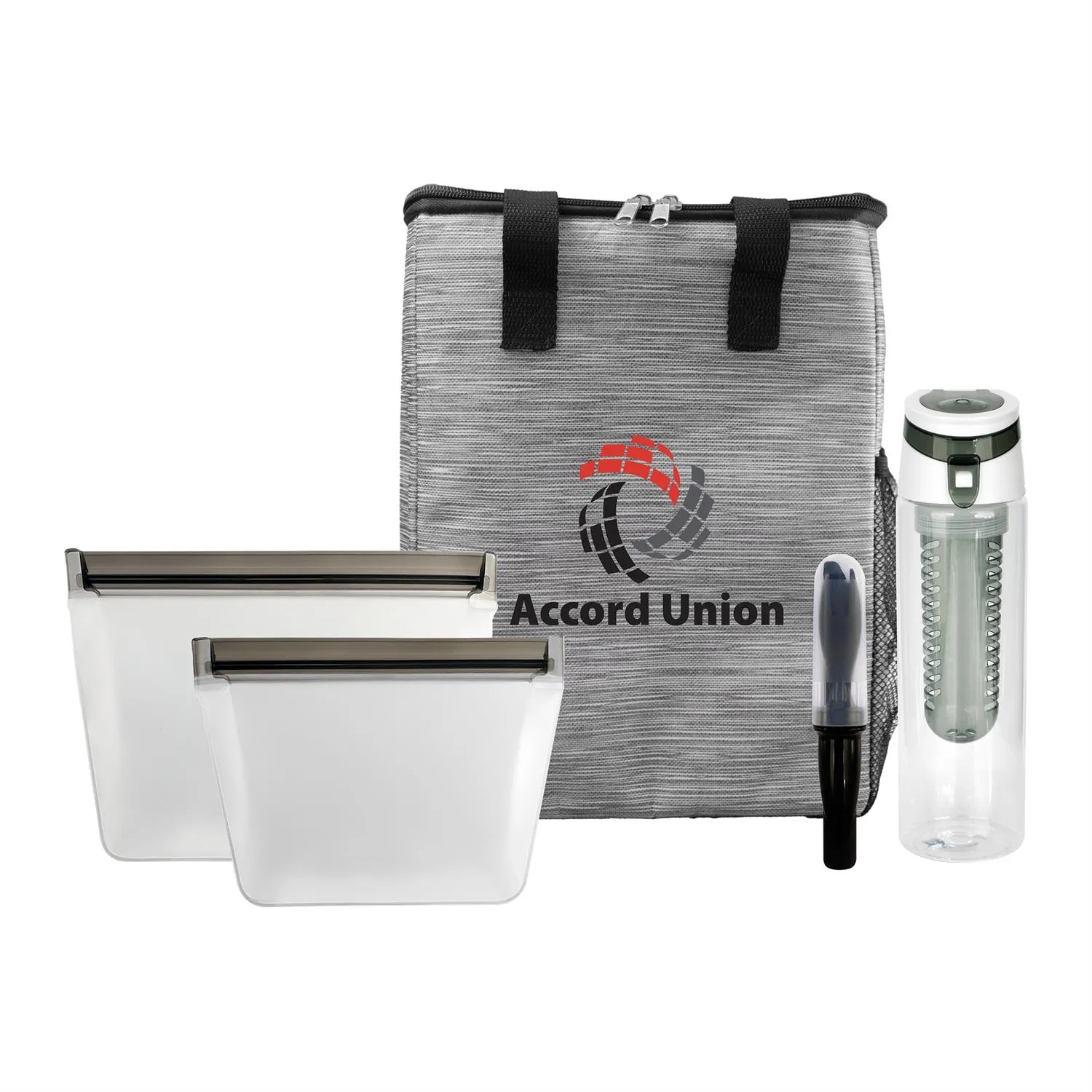 Reusable Beverage & Cutlery Tote Set 16