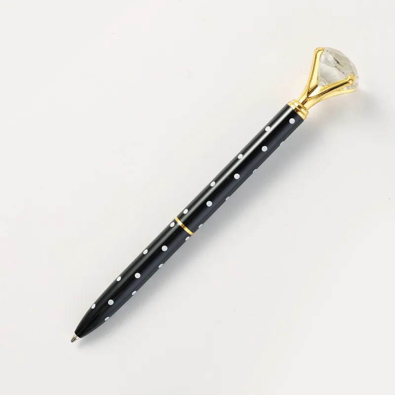 Large Diamond Metal Ballpoint Pen 3
