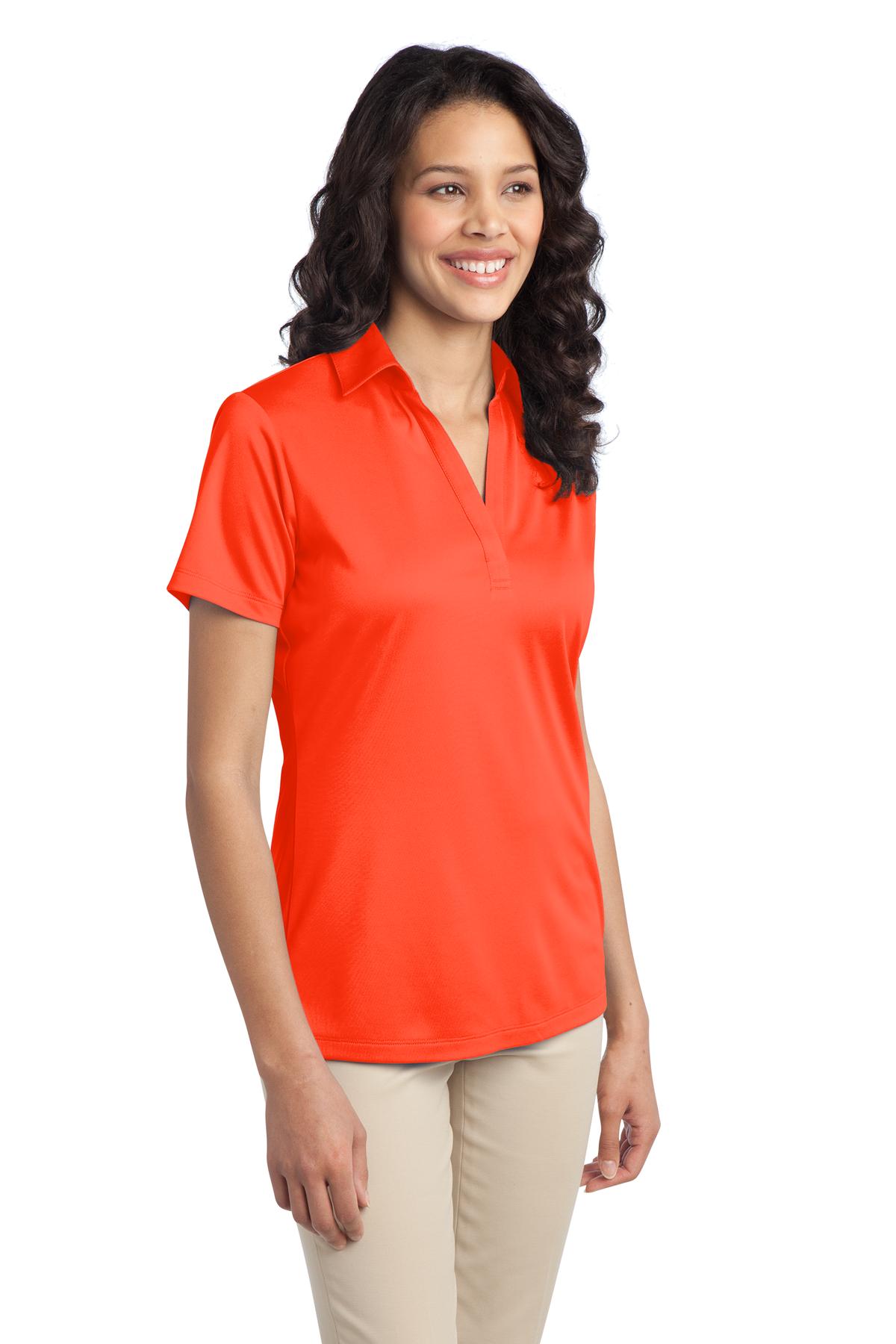 Port Authority® Women's Silk Touch Performance Polo 6