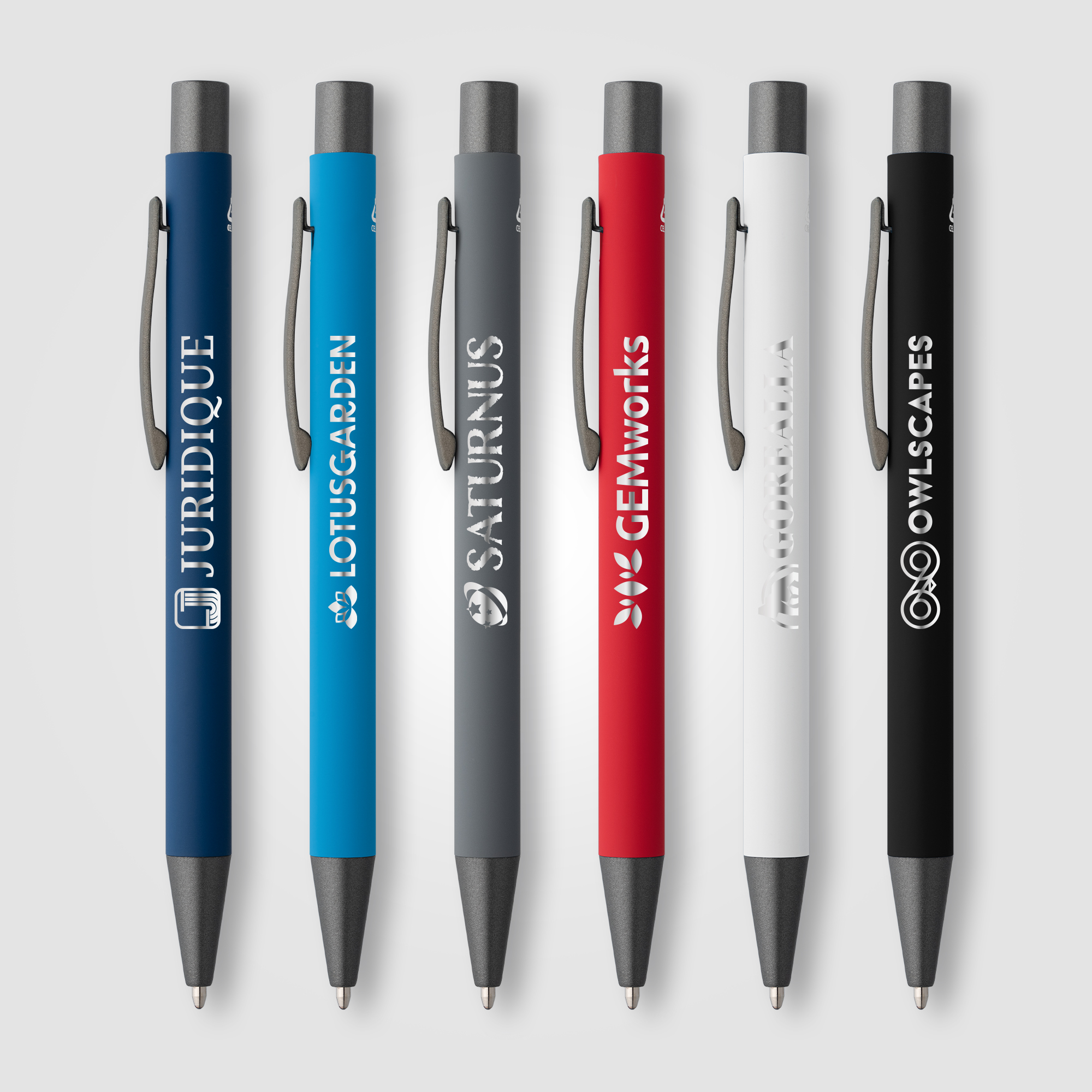 Bowie Recycled Aluminum Softy Pen 10