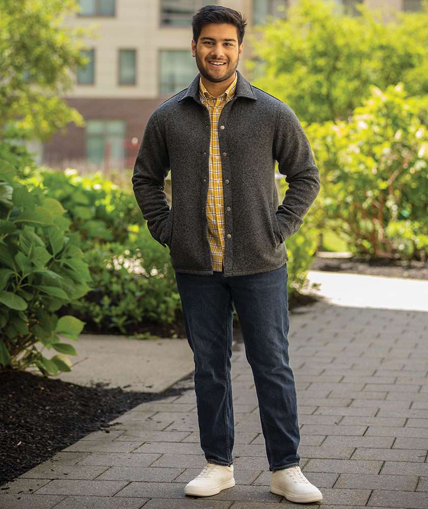 Heathered Fleece Snap Shacket