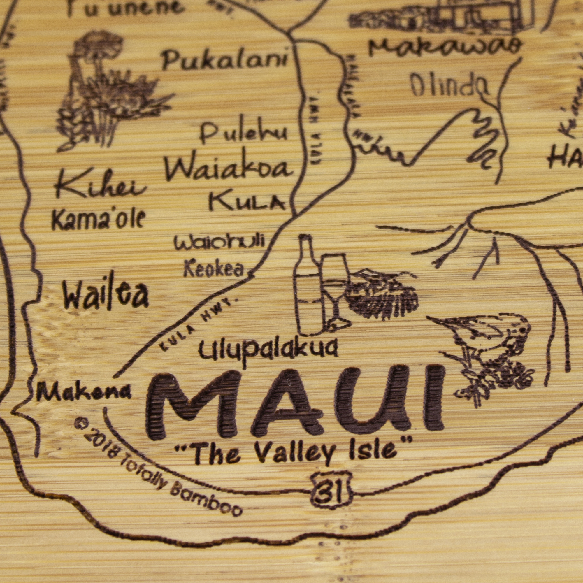 A Slice of Life Maui Serving & Cutting Board 5