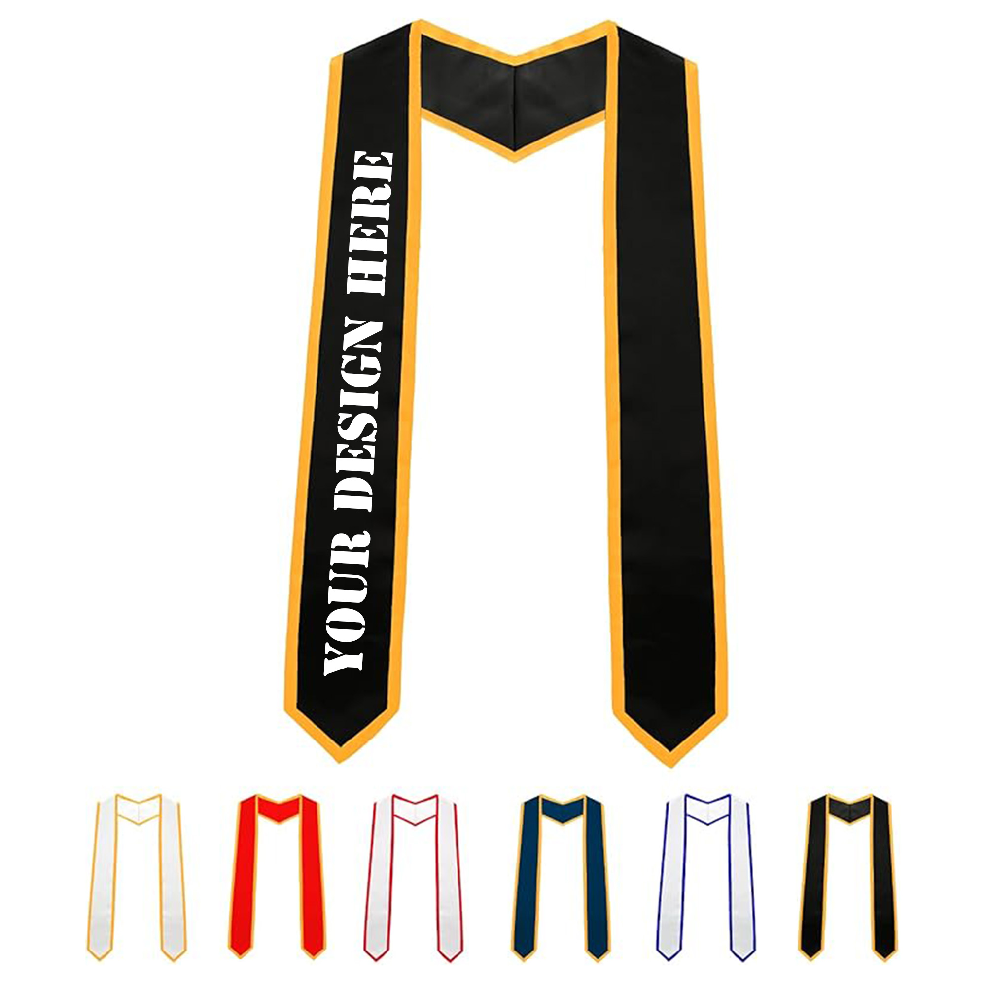 MOQ 50pcs Graduation Stoles 2