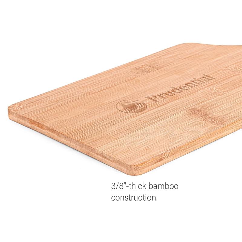 The Genoa 14-Inch Bamboo Cutting Board with Handle 2
