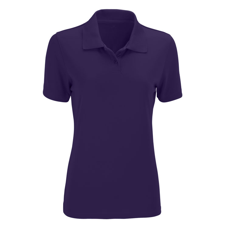 Vansport Ladies Omega Solid Mesh Tech Polo 17
