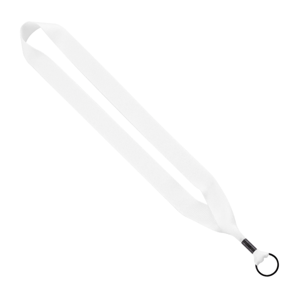 1" Polyester Waffle Weave Dye Sublimated Lanyard 2