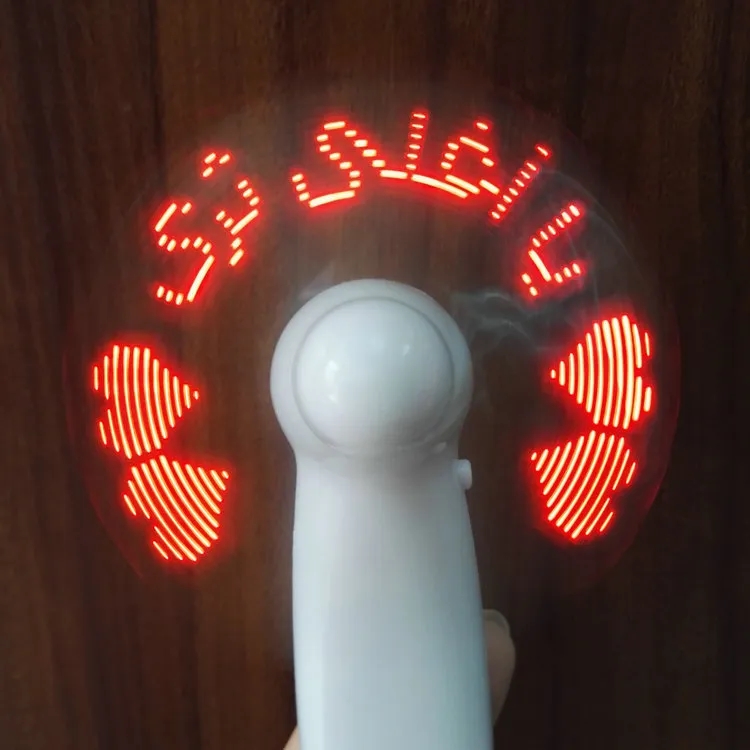 LED Luminous Advertising Fan 1