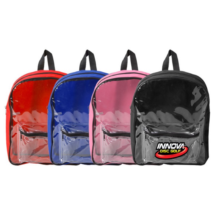 Clear Front Back Pack 6