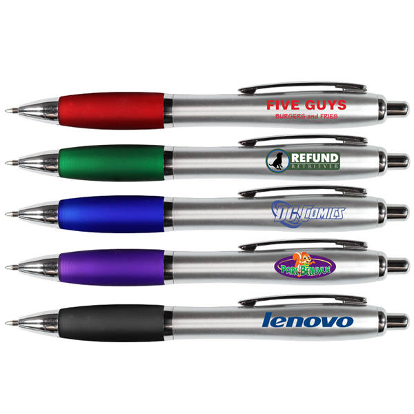 Silhouette Satin Grip Pen - Blue Ink 5