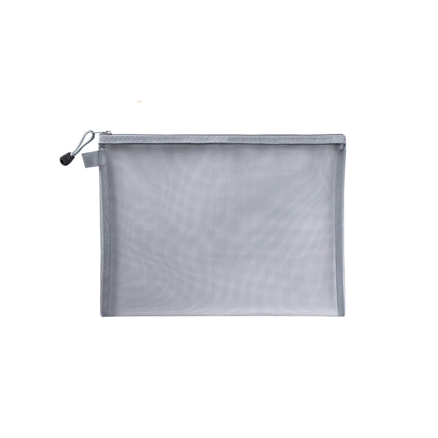 A4 Large Capacity Double Zip File Bag, custom messenger bag with logo imprint 5