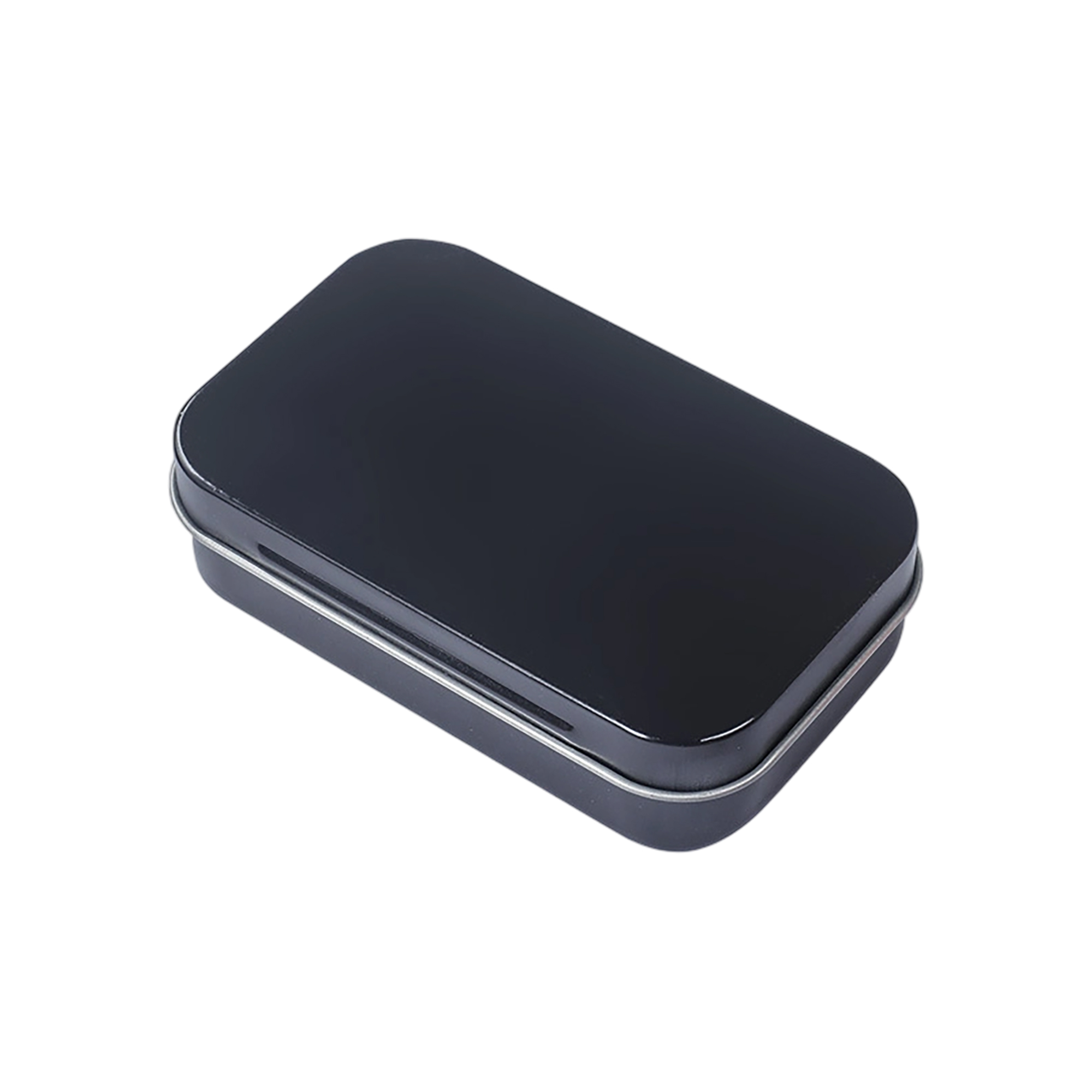 Tinplate Rectangular Hinged Storage Box With Lid 8