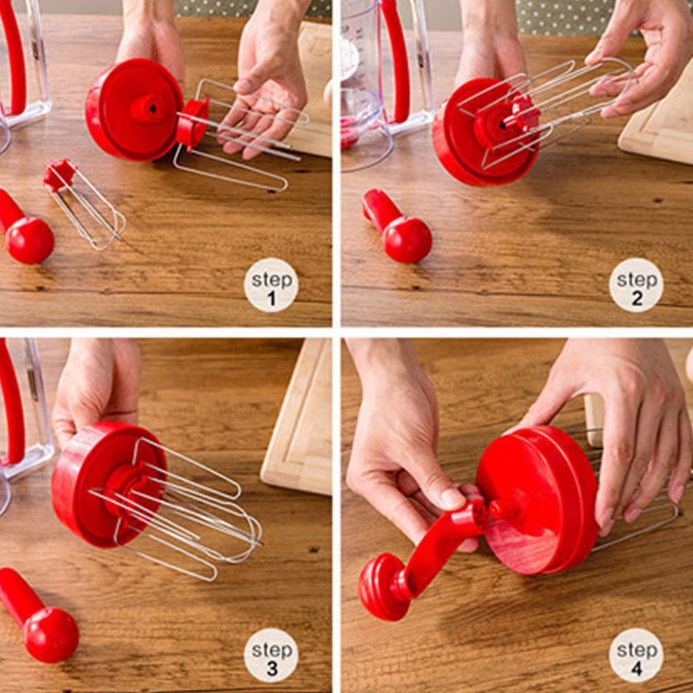 Handheld batter mixer separator 5