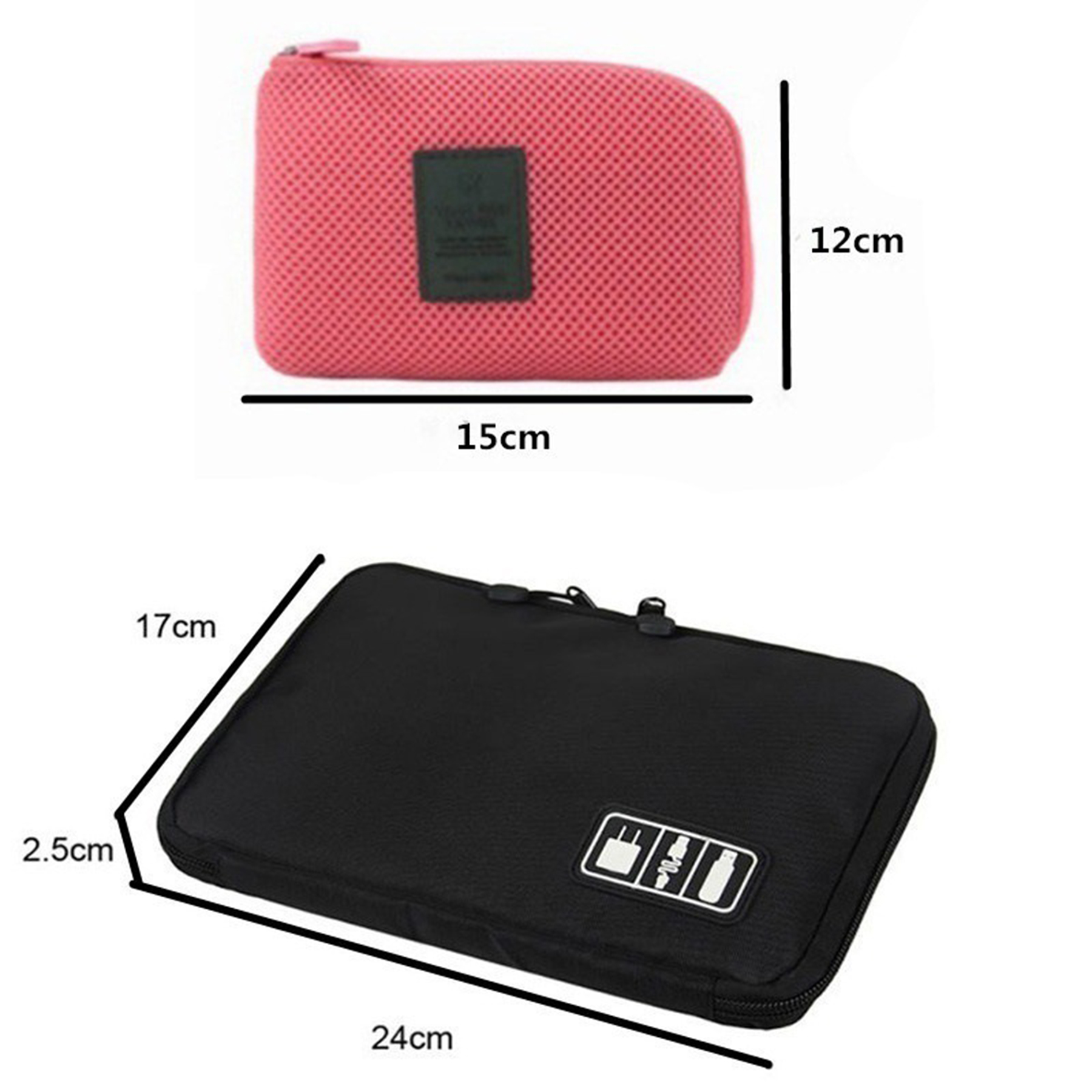 Tech Electronic Accessories Organizer Storage Bag 3
