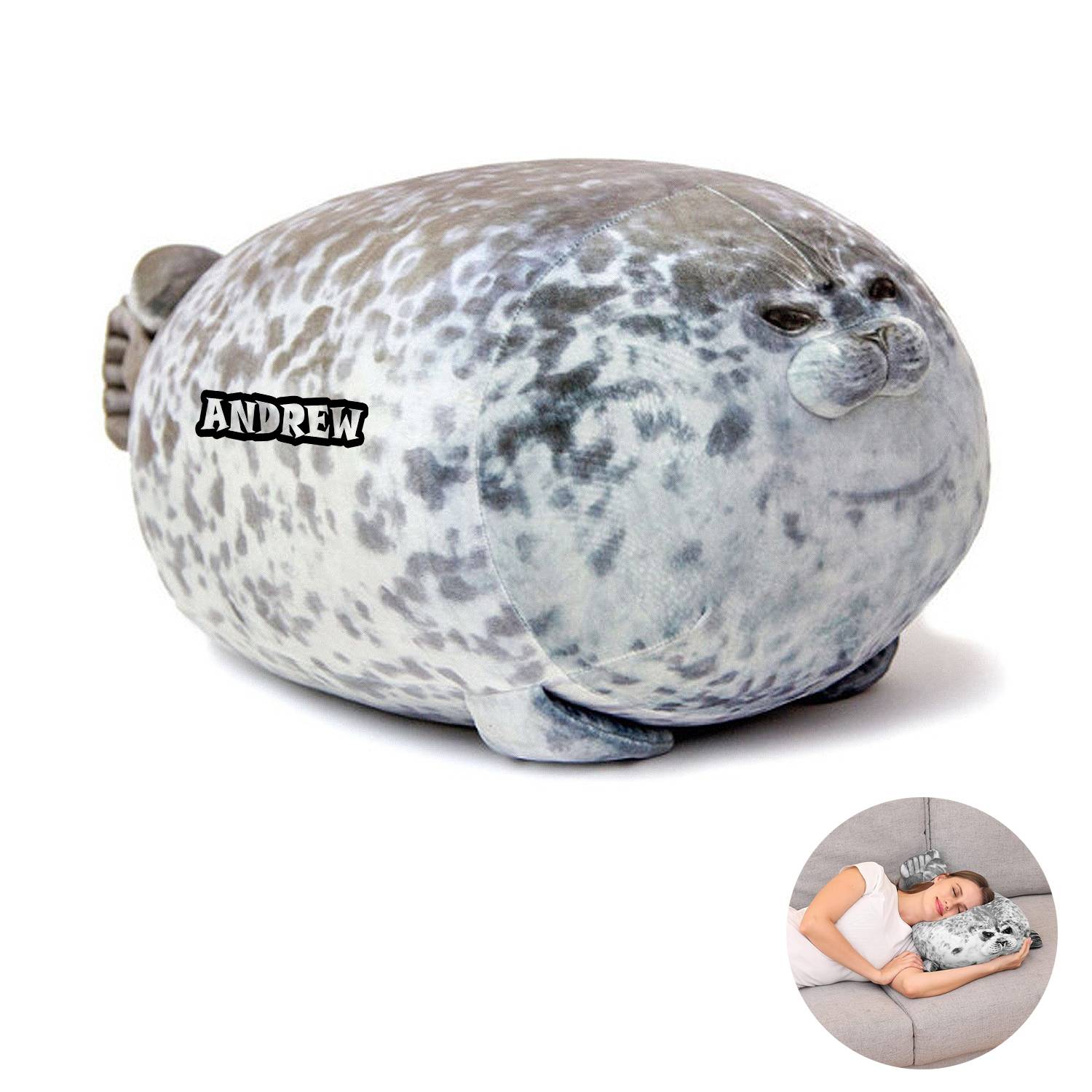 Cute Soft Seal Plush Pillow Cushion 6