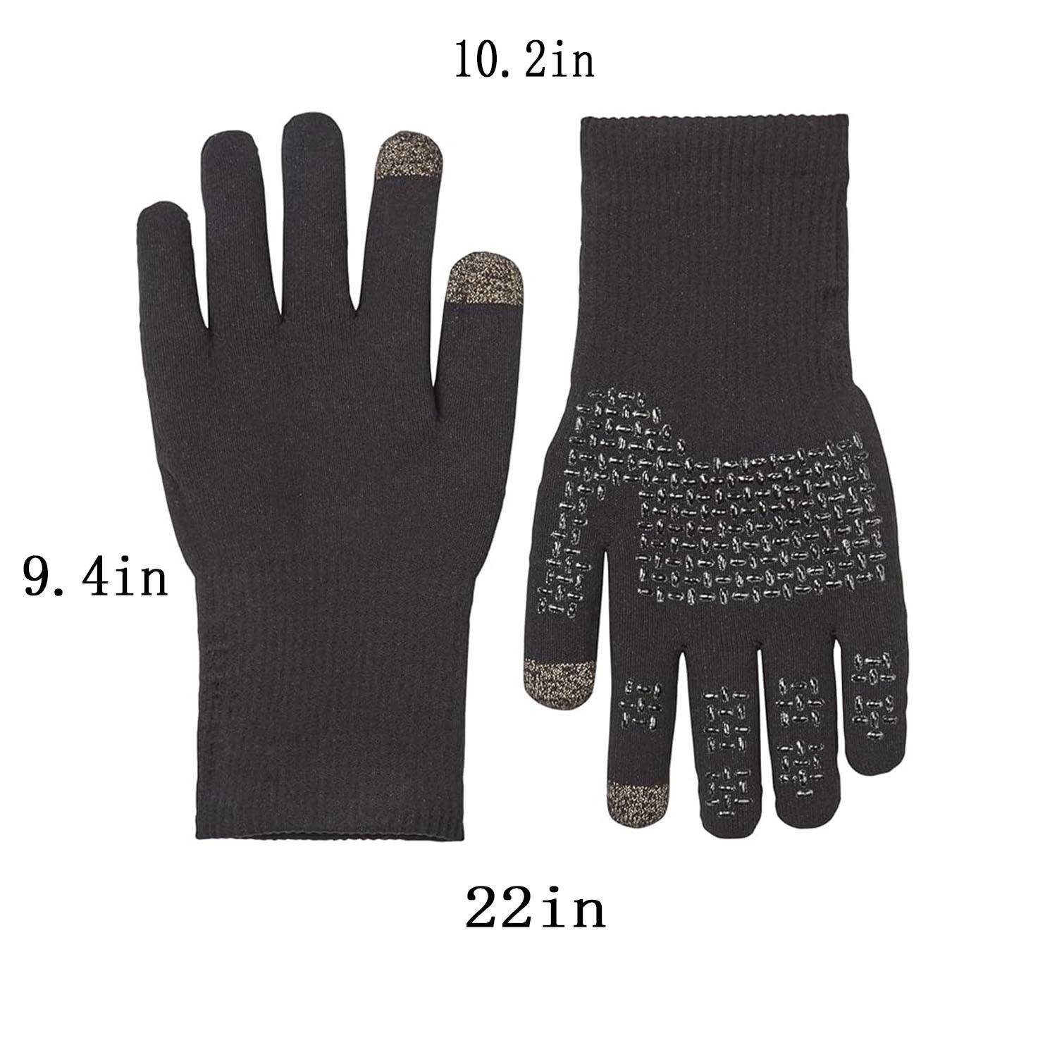 Customizable Three-finger touchscreen waterproof gloves 3