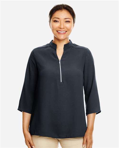 Women's Perfect Fit™ Three-Quarter Sleeve Crepe Tunic - DP611W 29