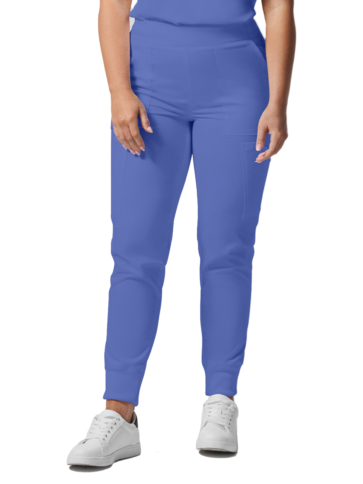 Landau - ProFlex - Women's Six-Pocket Mid-Rise Elastic-Back Waist Jogger Pant 9