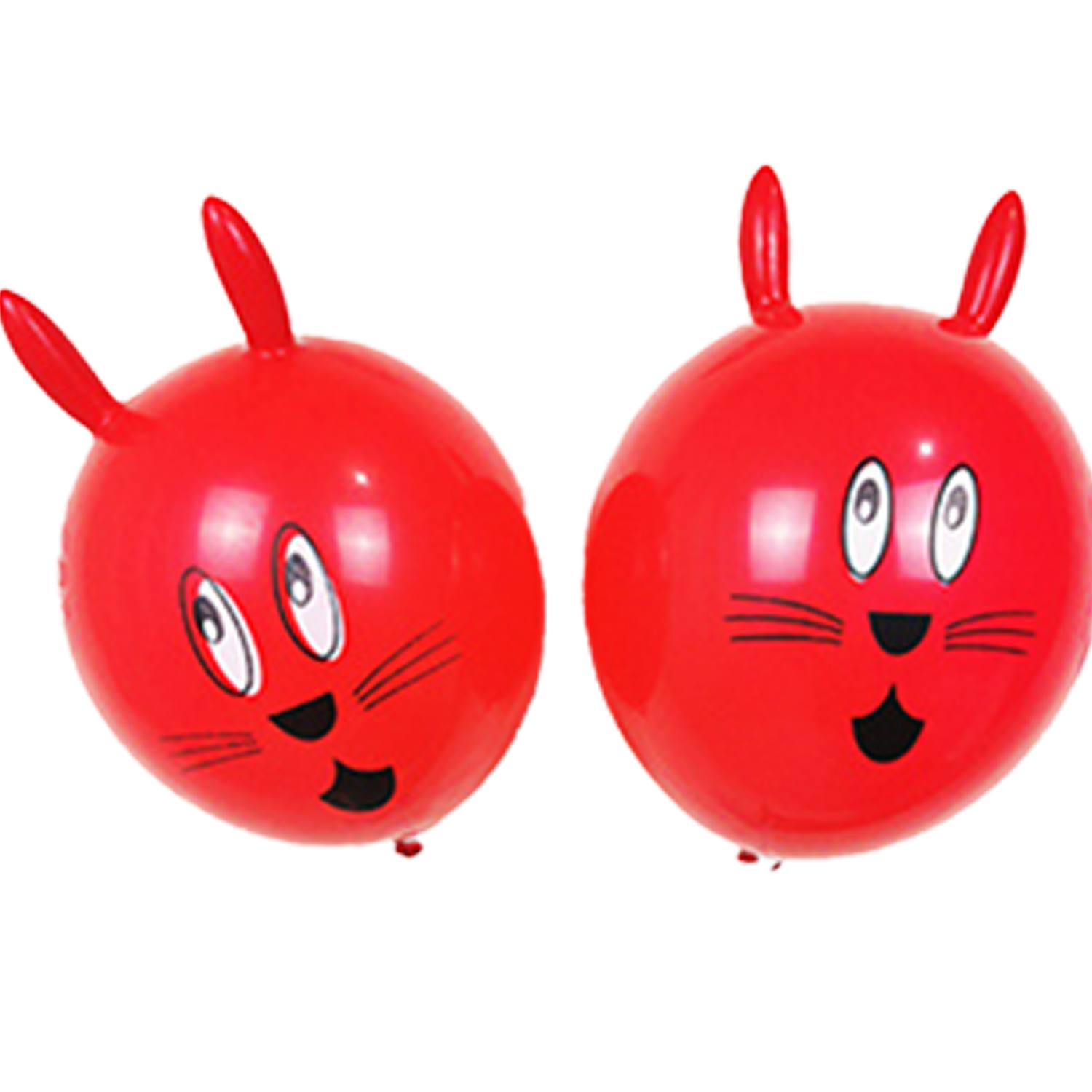 2PCS Thick Latex Big Head Rabbit Balloon 8