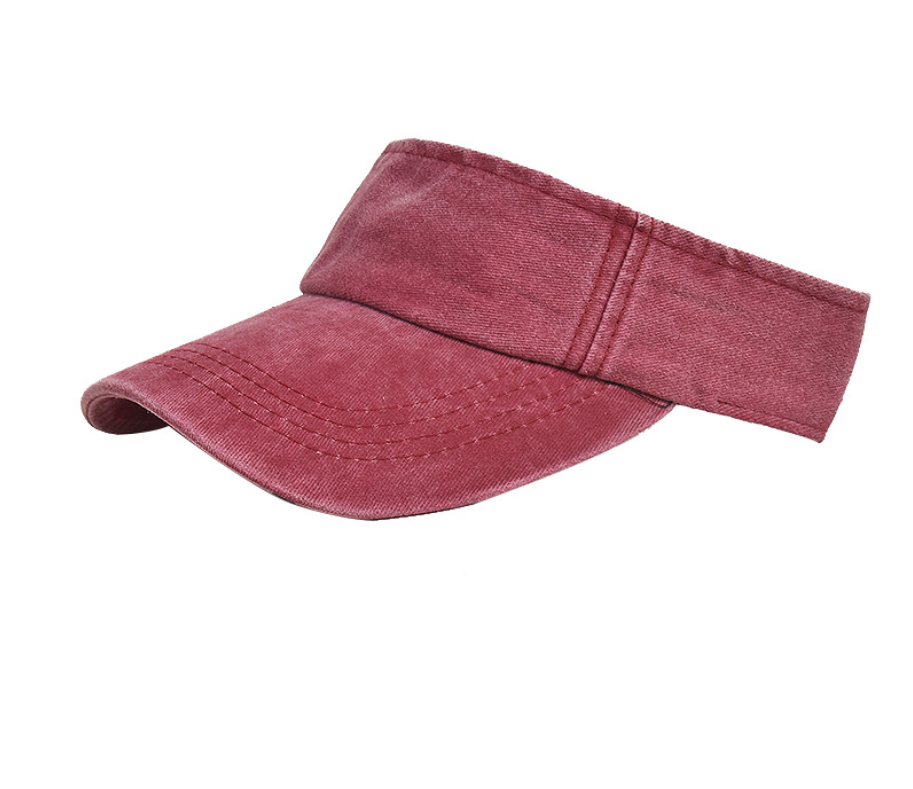 Washed Denim Sun Visor Hat/Cap 5