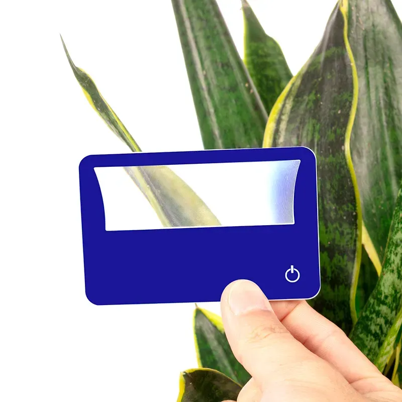 LED Credit Card Size 3X Magnifier 2