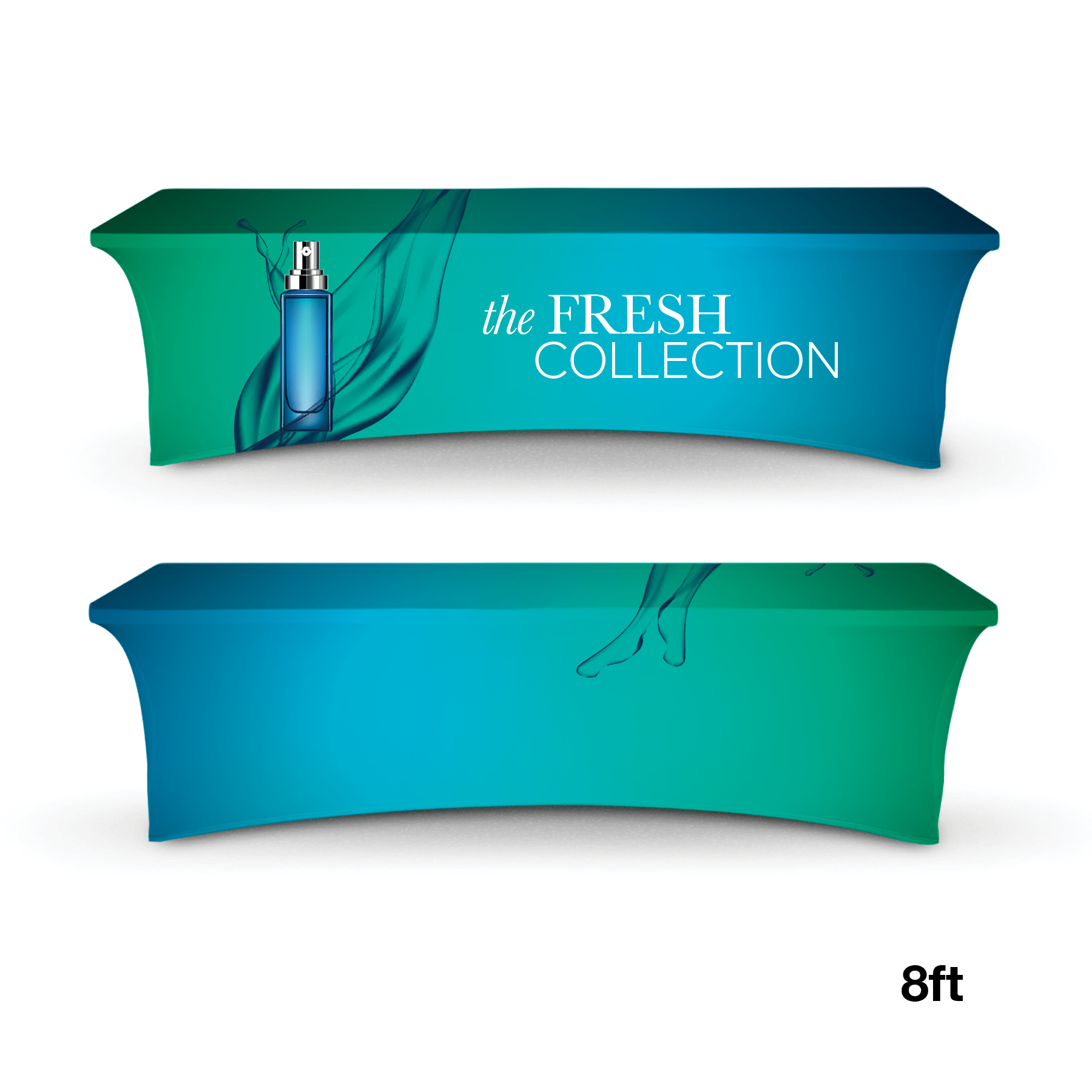 DisplaySplash 8' Stretch Table Cover 6
