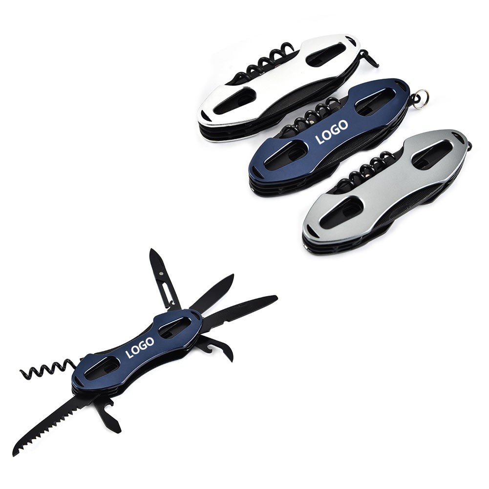 7 In 1 Pocket Camping Survival Folding Knives 1