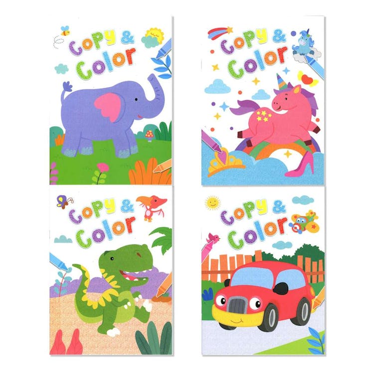Copy & Color Books - Assorted Themes 2