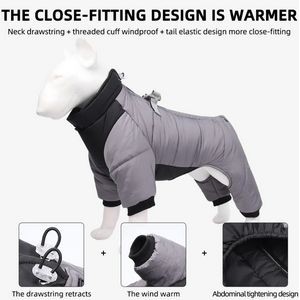 Waterproof Puppy Clothes Warm Cotton Clothes Pet Clothing 2