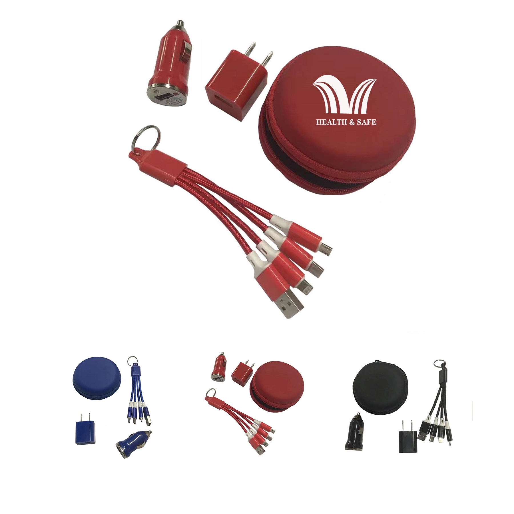 3 in 1 Car Charger Set 2