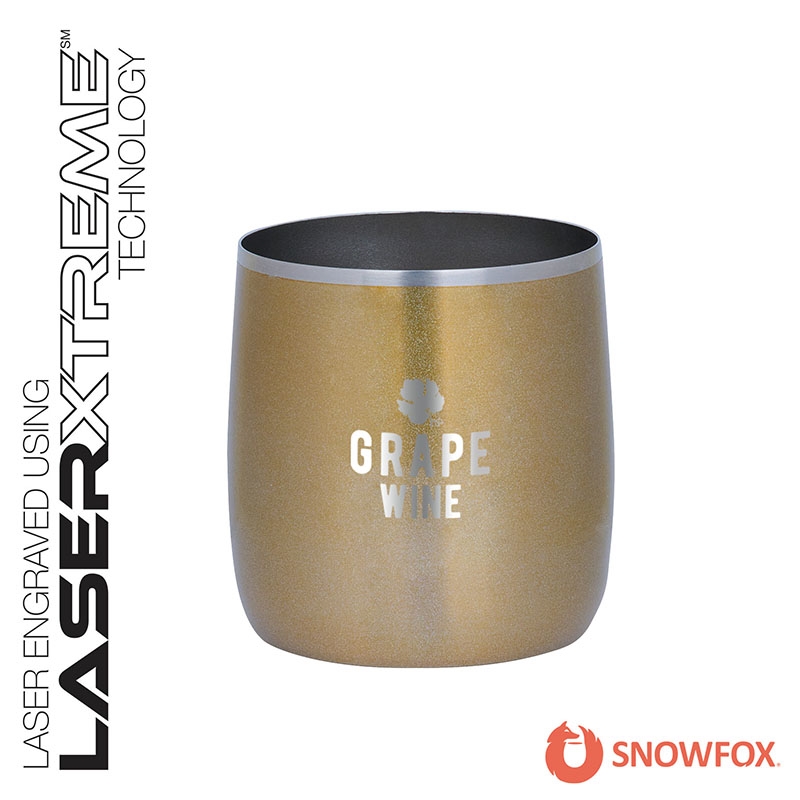 Snowfox® 11 oz. Shimmer Finish Vacuum Insulated Whiskey Rocks Tumbler 20