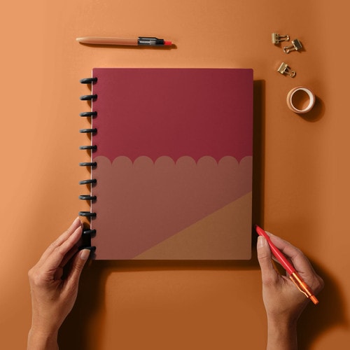 DISC JOURNAL - LARGE - POLYPROYLENE COVER 2