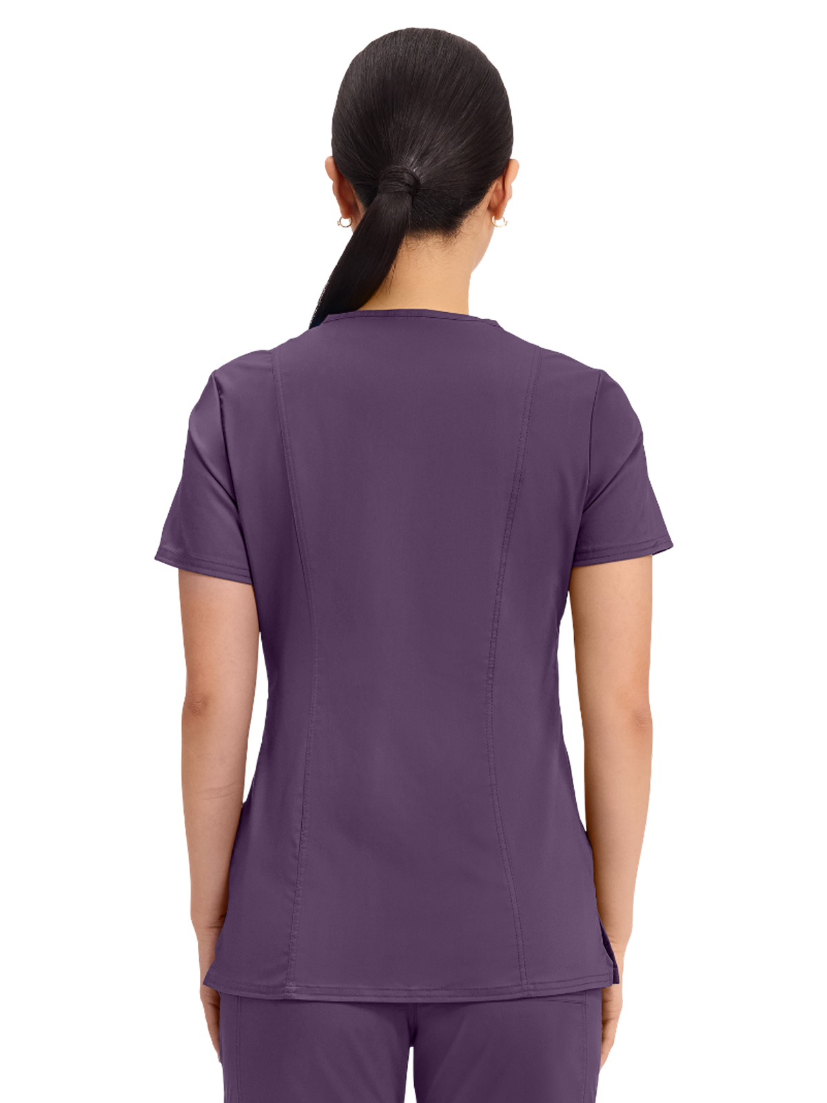 Cherokee - Workwear Revolution - Women's 2-Pocket Mock Wrap Top 27