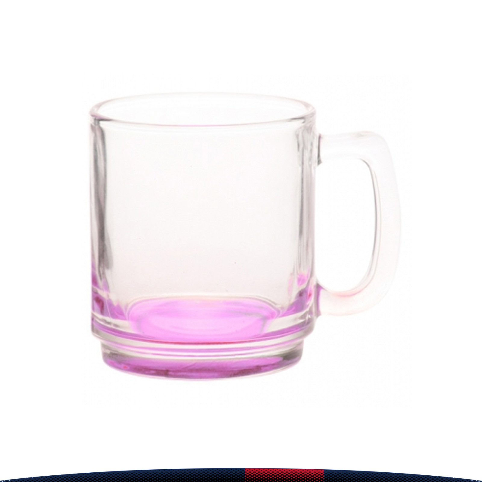 9 oz. Translucent Glass Coffee Mugs 5