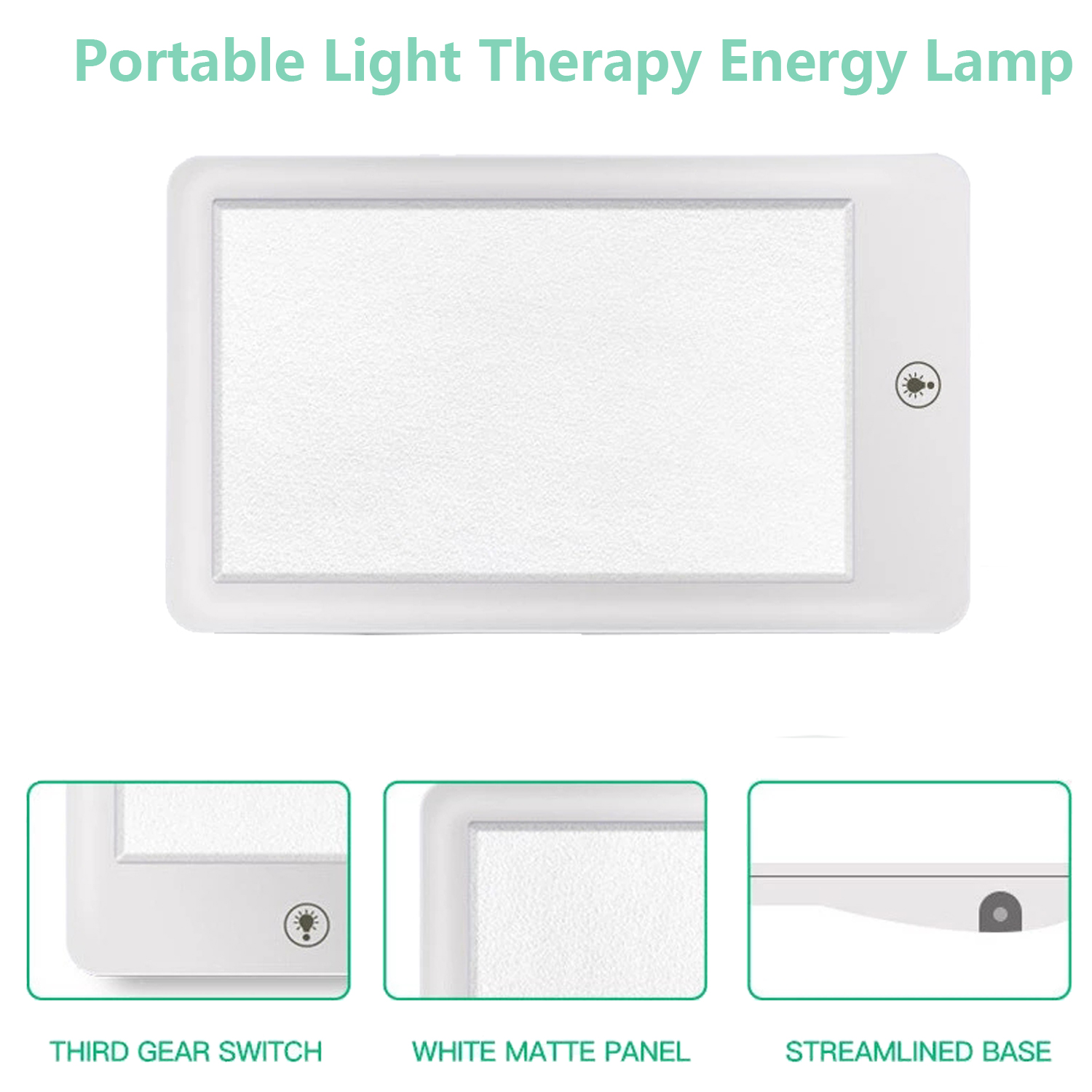 LED Light SAD Phototherapy Lamp 4