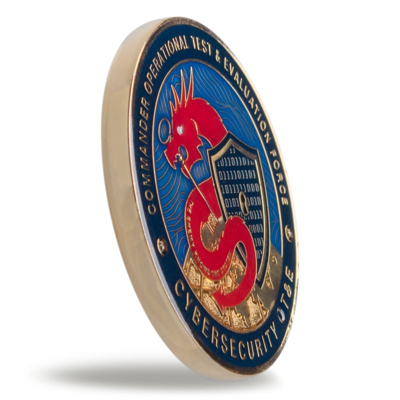 Custom Hard Enamel Challenge Coins 36