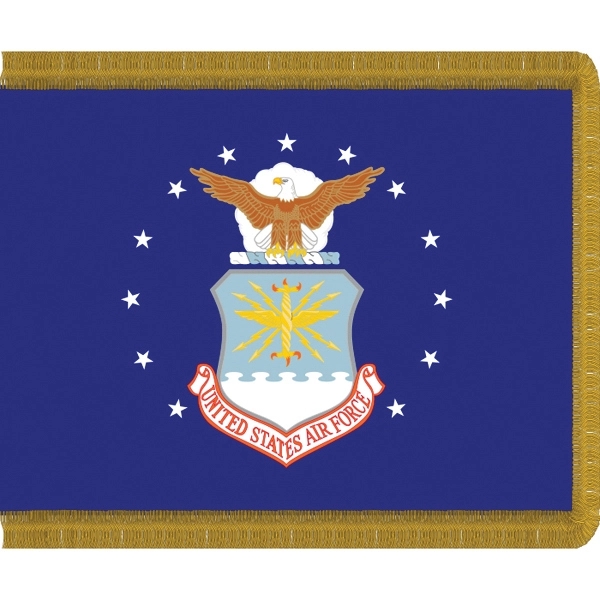 Air Force Personal Flags 3' x 4' w/Fringe 2